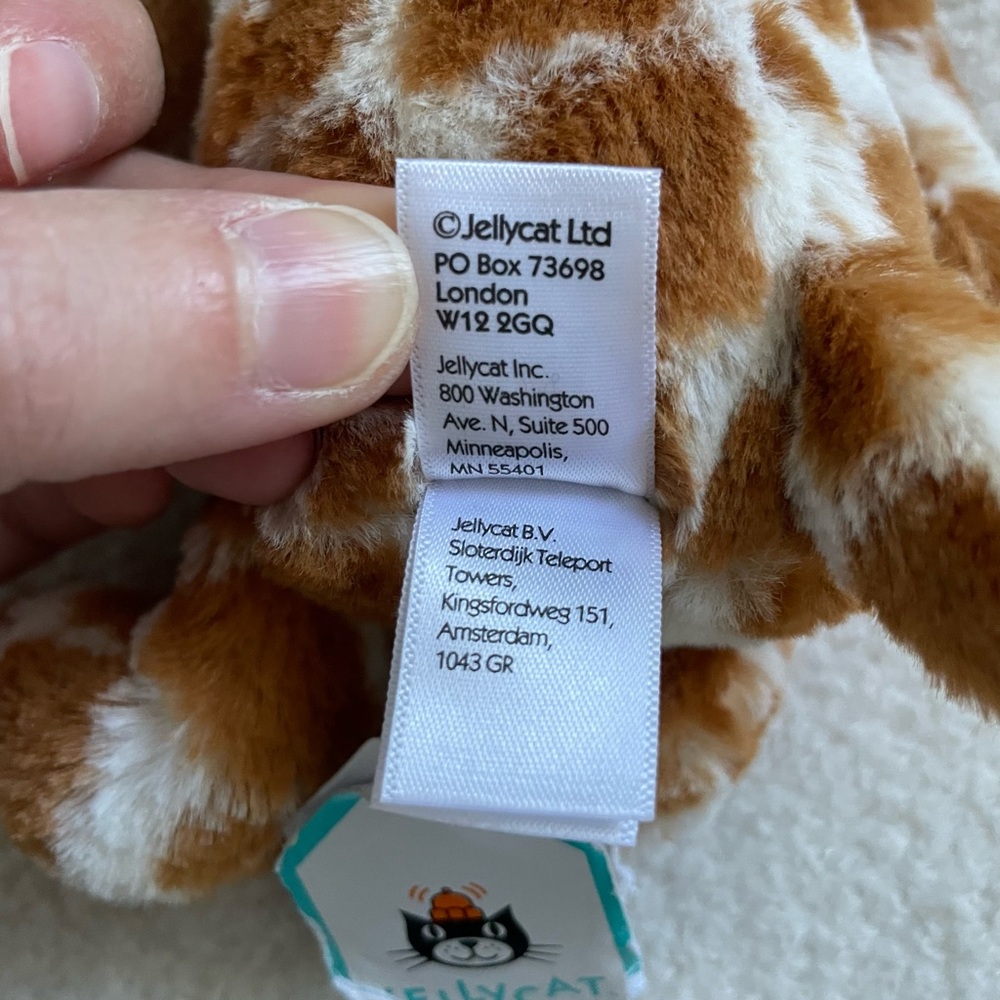 Jellycat New Giraffe 18 CM Plush from London - Picture 5 of 7